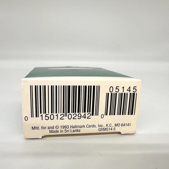 Hallmark Keepsake Baby's First Christmas Miniature Christmas 1993 Ornament - Picture 3 of 10